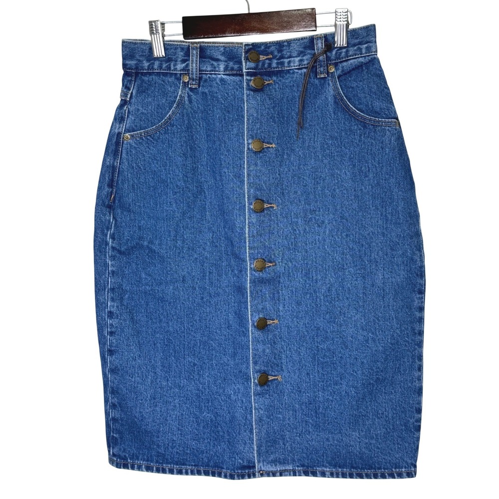 Rolla's Denim Skirt 27 Waist Blue